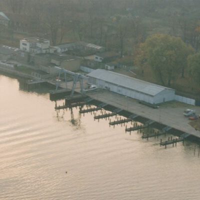 Der Hafen der Bootskompanie im Jahr 1990 - Foto: Privatbesitz