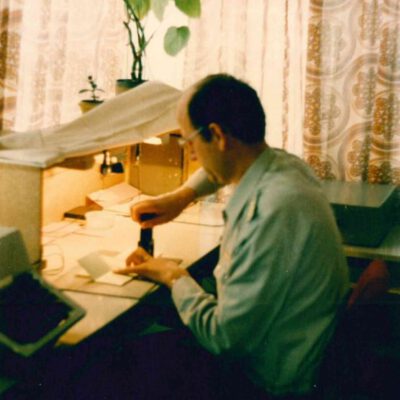 Blick in die Zollkabine - Foto: Privatbesitz
