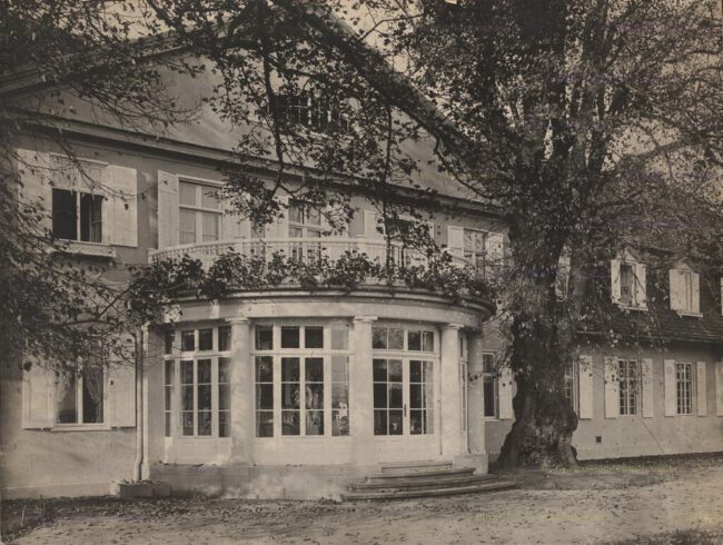 Historische Ansicht der von Paul Schultze-Naumburg gebauten Villa Mendelssohn Bartholdy (undatiert) - Foto: TU Berlin Architekturmuseum